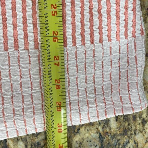 ❤️Last Chance Zara W/B Collection Textured Geometric Tunic Mini Dress Size S - Picture 7 of 7